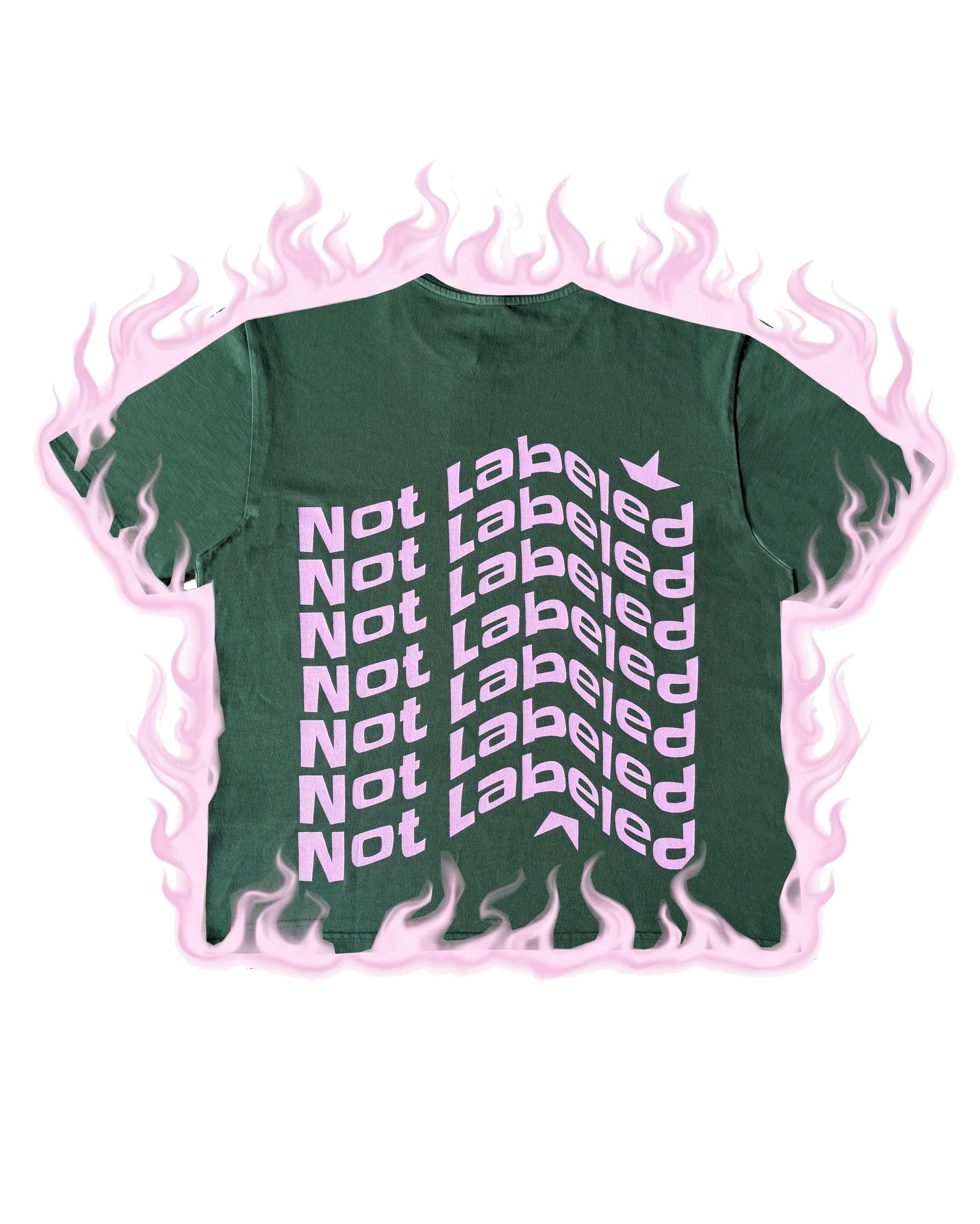 Not Labeled Green Tee hover artwork